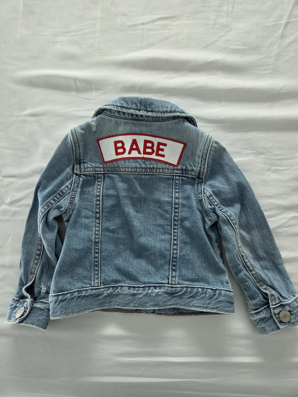 GAP Toddler BABE Blue Denim Jacket